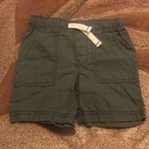 Carter’s green shorts. 3T.
